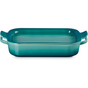 image:imageLe Creuset Stoneware Rectangular Dish with Platter Lid 3 qt NectarRiviera