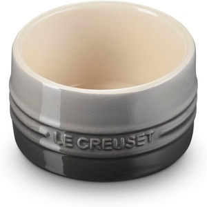 image:imageLe Creuset Stoneware Round Straight Wall Ramekin Set of 2 Nectar  Set of 2 7 oz EachOyster