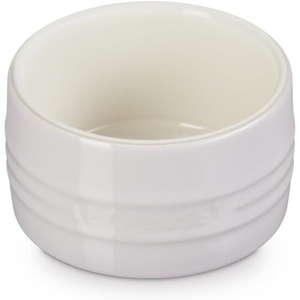 image:imageLe Creuset Stoneware Round Straight Wall Ramekin Set of 2 Nectar  Set of 2 7 oz EachShallot