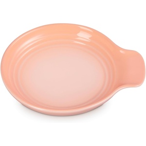 image:imageLe Creuset Stoneware Signature Round Spoon Rest 6 inch NectarPeche