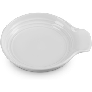 image:imageLe Creuset Stoneware Signature Round Spoon Rest 6 inch NectarWhite